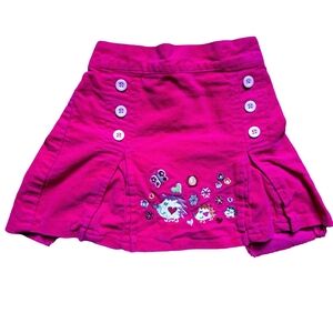 3/20$ Malin Calin Baby Girl Pink Cotton Skirt w/ Embroidery – 12-18M